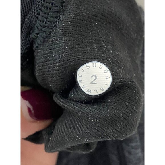 Lululemon Ready To Rulu Pant 29" Heathered Navy / Black-sz 2 - Picture 5 of 12